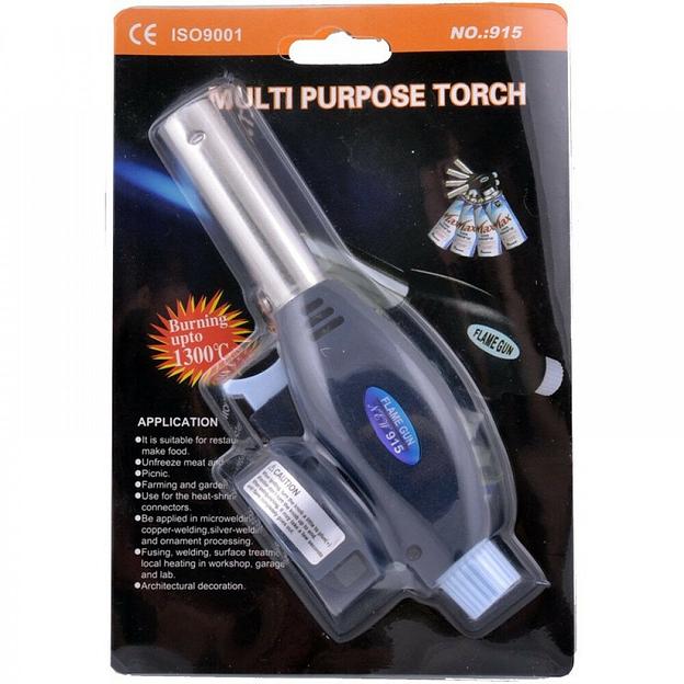 Газовая Паяльная Горелка Для Цангового Баллона Flame Gum 915 фото 2