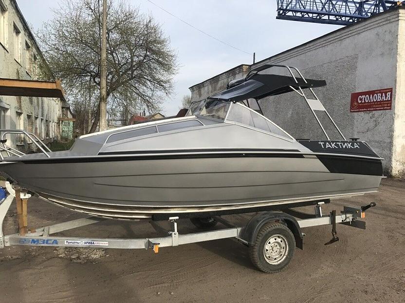 Алюминиевый каютный катер Тактика 550 Cruise, 550*220*100 см фото 4