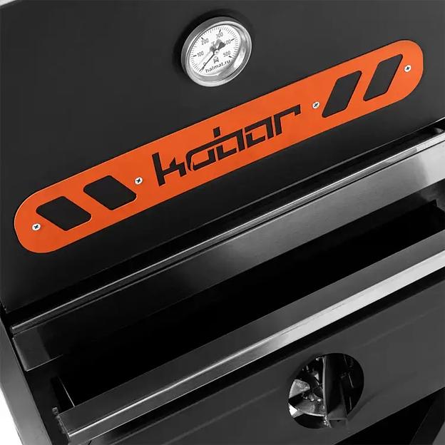 Печь «Хоспер» с подставкой и полкой для подогрева Кобор Fire-50-L BC фото 3