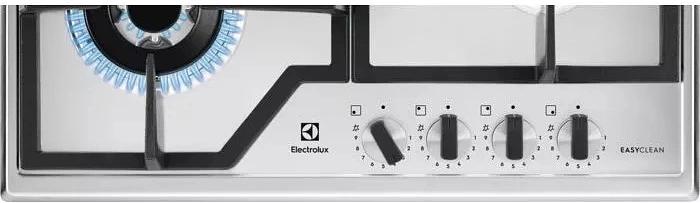 Газовая варочная поверхность Electrolux KGS64362XX серебристый фото 2