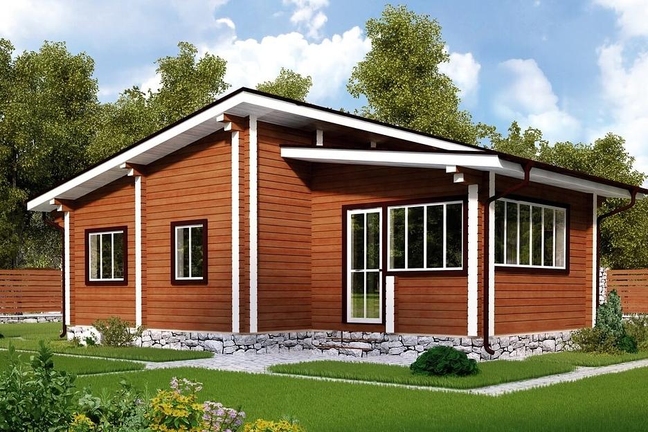 Проект дом из бруса «Таунсайд» фото 3