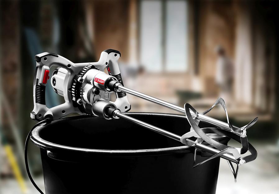 Дрель-миксер Зубр МРД-1400 1400Вт патрон:кулачковый фото 7