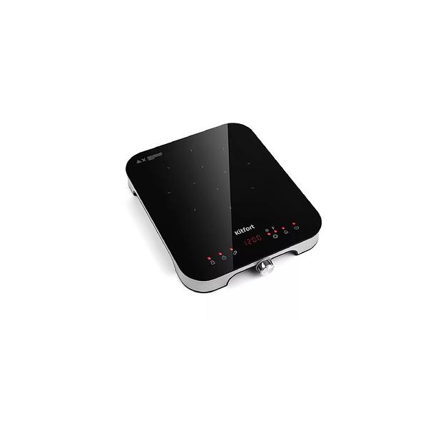 Плита Индукционная KitFort КТ-148 черный стеклокерамика (настольная) фото 1