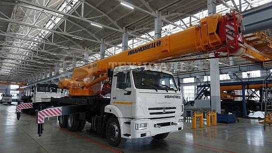 Автомобильный кран Ивановец КС-45717К-1Р г/п 25 т фото 4