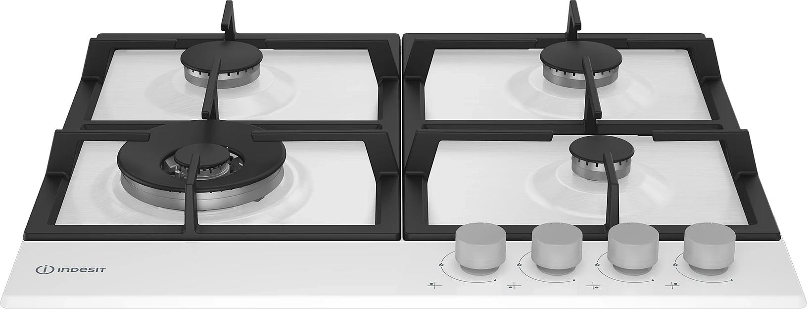 Газовая варочная поверхность Indesit THPM 642 WS/WH/I белый фото 2