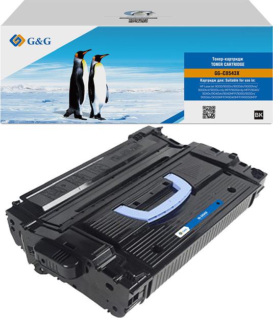 Картридж лазерный G&G GG-C8543X черный (30000стр.) для HP LJ 9000/9040/9050 фото 1