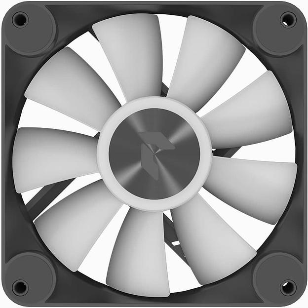 Вентилятор Aerocool APNX FP1-140 PWM ARGB BLACK 140x140mm 4-pin 15-32dB 220gr LED Ret фото 2