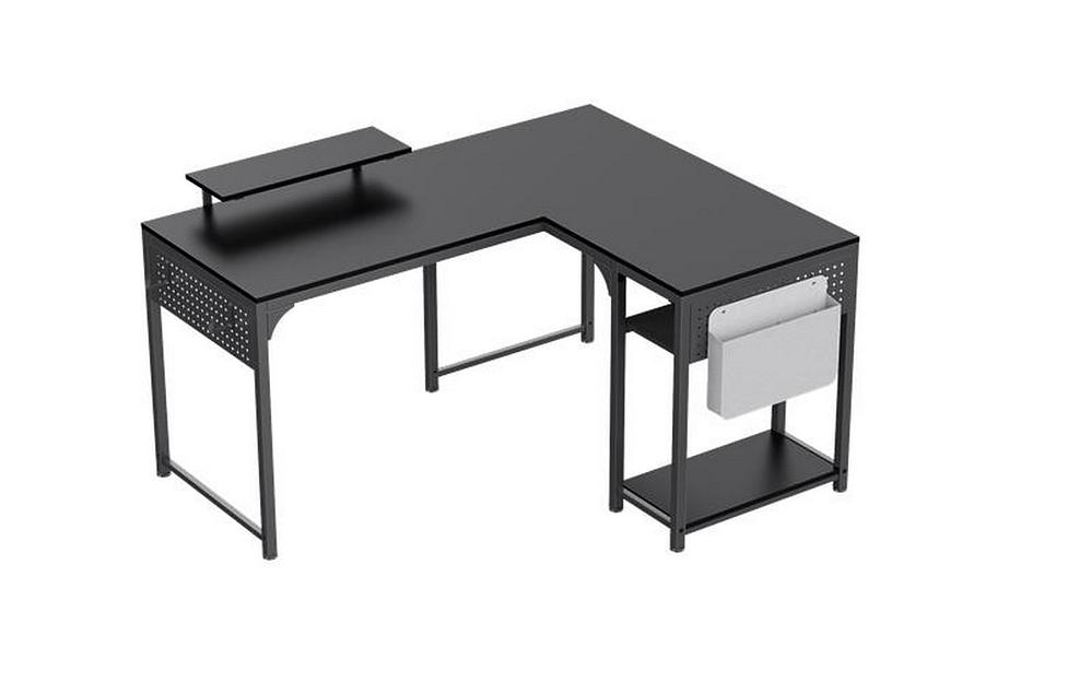 Стол письменный (для компьютера) угловой EUREKA ZX-L150B-B-RU с шириной 150 см, Black фото 1