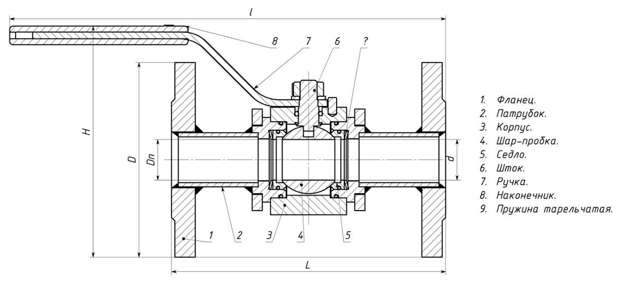 Кран шаровый для абразивных сред фото 4