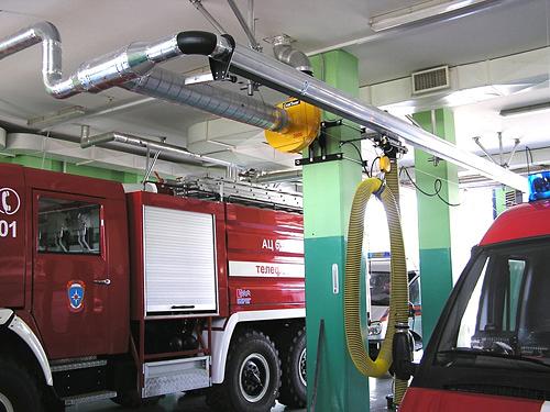 Пряморельсовая вытяжная система STR фото 1