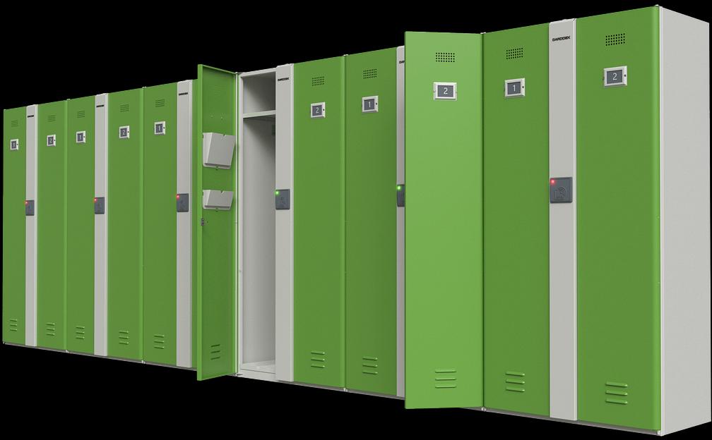 Автоматические шкафы-локеры для школьников младших классов серии «SP-2E» фото 1