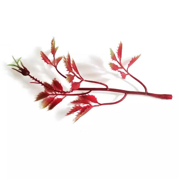 Добавка на ветку велюшка средняя 14см Н239 (618-709шт/кг) фото 1