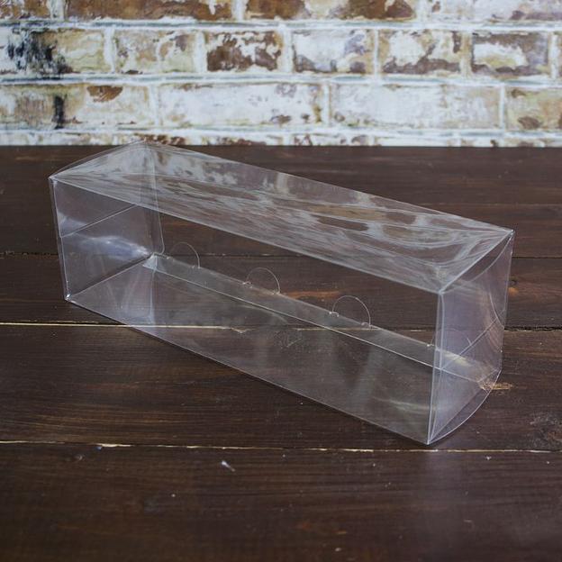 Коробка для макарон Пэт 8х8х25 см фото 1