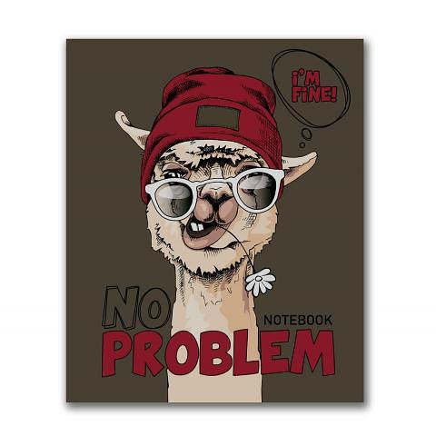 Бизнес-блокнот на скобе A5+, 64 л., клетка, Нет проблем, 64ББТ5_4_5_1_000398, SVETOCH фото 1