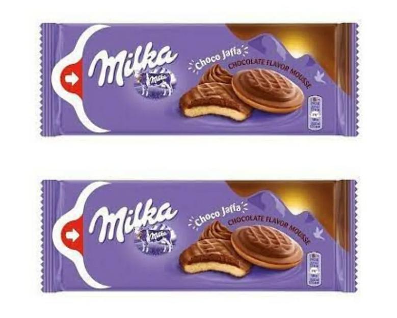Печение бисквитное Milka «Jaffa Chocolate» 100 г ОПТ фото 1