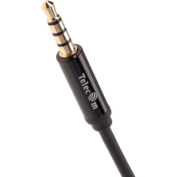 Кабель удлинит 3.5 Jack (M) - 3.5 Jack (F), 1.5м Telecom PRO VCOM Кабель-переходник Telecom Jack 3.5 mm M/Jack 3.5 mm F (TAV7179M-1.5M) фото 4