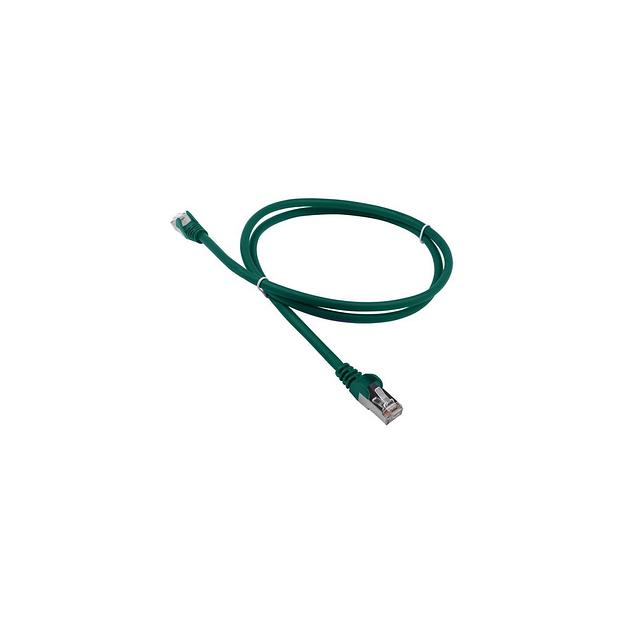 Патч-корд LanMaster вилка RJ-45, вилка RJ-45, кат.5E, LSZH, 5м, зеленый [lan-pc45/s5e-5.0-gn] фото 1