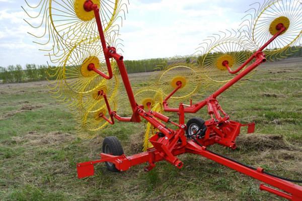 Грабли-ворошилки 6м гидрофицированные фото 1