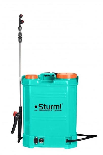 Опрыскиватель Sturm! GS8216B аккум. ранц. 16л/голубой фото 1