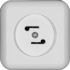 Systeme electric RPVA-B ПРИМА О/У РОЗЕТКА РАДИО 30В 50-10000Гц,БЕЛЫЙ,опт.уп.Россия фото 3