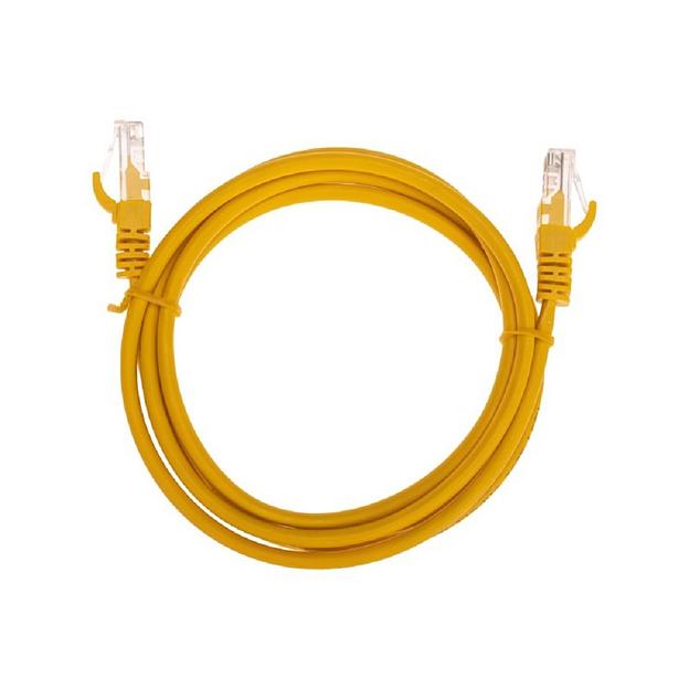 Rexant (02-0105-105) Патч-корд U/UTP, CAT 5e, RJ45-RJ45, 26AWG, LSZH, желтый, 1,5м фото 1
