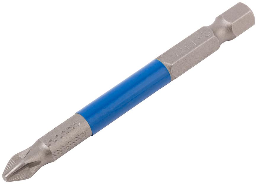 Биты стальные, 2 шт, Profi, PH2, 70 мм фото 2