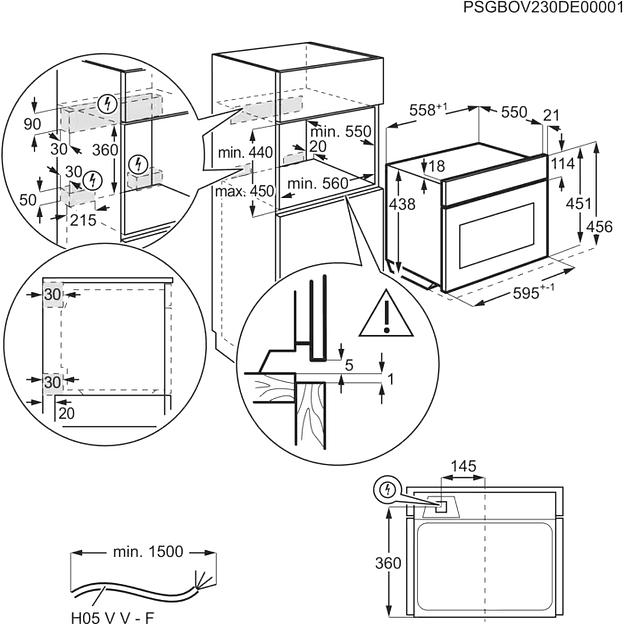 Встраиваемая микроволная печь Electrolux Electrolux KVM9E2XT фото 5