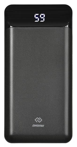 Мобильный аккумулятор Digma Power Delivery DG-20000-PL 20000mAh 3A QC PD 18W 2xUSB черный (DG-20000-PL-BK) фото 2