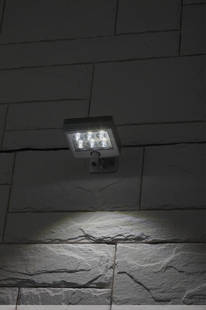 ЭРА Б0044248 ERAFS048-08 Прожектор с датчиком движения, на солнечной батарее, 6LED, 150 lm фото 2