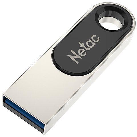 Флеш Диск Netac 8Gb U278 NT03U278N-008G-20PN USB2.0 серебристый/черный фото 3