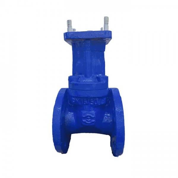 Задвижка чугун 30ч939р МЗВ обрезиненный клин Ду 150 Ру16 Тмакс=75C фл под эл/привод Завод им Гаджиева фото 1