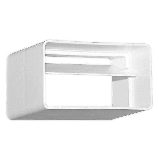 Соединитель плоских вентиляционных каналов с клапаном 55х110 мм фото 1