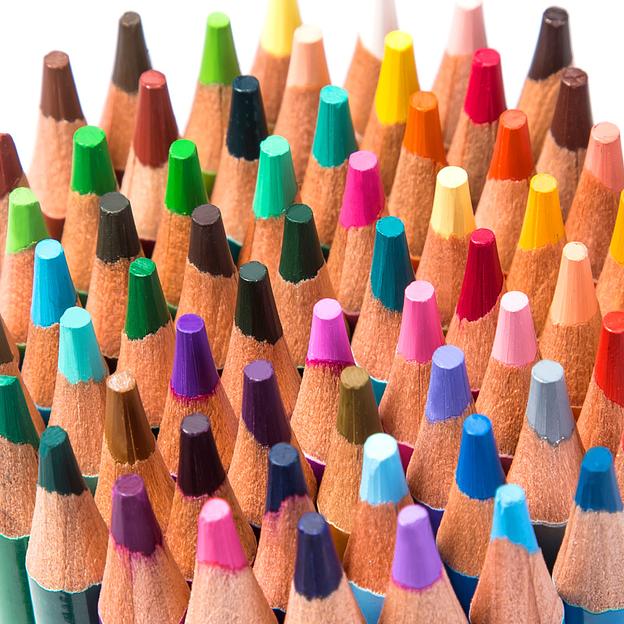 Карандаши цветные Deli 6567 липа 48цв. цветной корпус мет.кор. фото 2