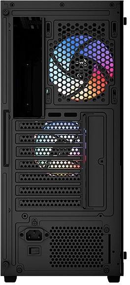 Корпус Aerocool Player-G-BK-v1 черный без БП ATX 4x120mm 2x140mm 1xUSB2.0 2xUSB3.0 audio bott PSU фото 4