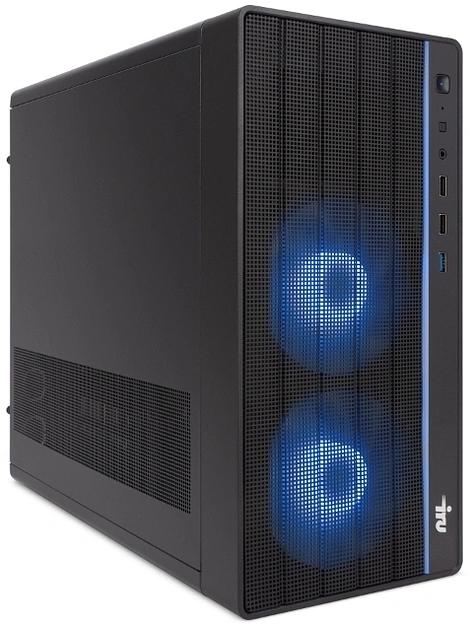 ПК IRU Tactio 310H6SEA MT i5 12400F (2.5) 32Gb SSD512Gb RTX3050 8Gb FreeDOS GbitEth 500W черный (2111271) фото 1
