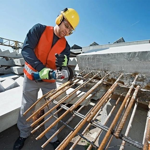 Углошлифовальная машина Bosch GWS 18V-10 9000об/мин рез.шпин.:M14 d=125мм жестк.кейс (06019J4004) фото 3