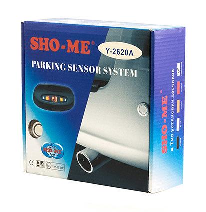 Парковочный Радар Sho-Me Y-2620 4 датчика черный фото 5