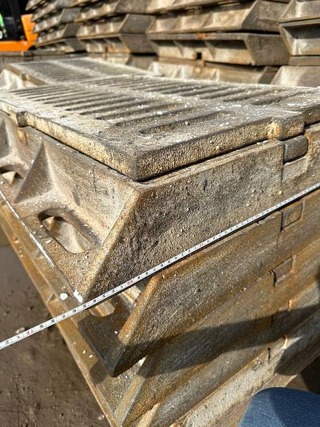 Дождеприемник Bi-partner чугунный квадратный тип Т ОПТ фото 1