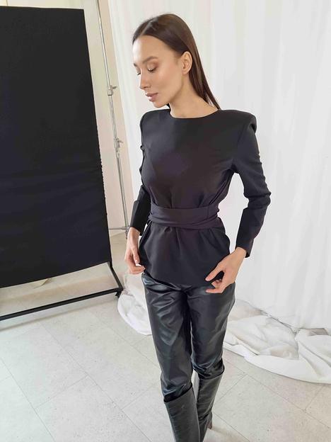 Блуза с завязками опт фото 6