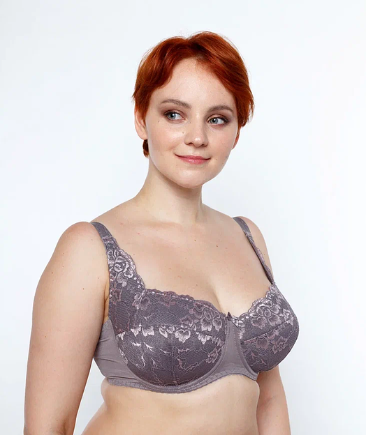 Бюстгальтер АйЛайк модель «Балконет» № 0167 цвет чайка ОПТ фото 2