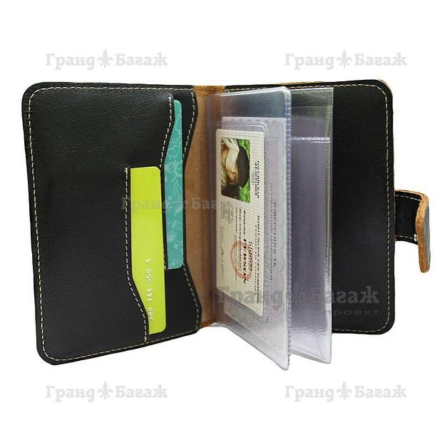 Обложка для автодокументов RS ВО-2-RS/черн фото 4