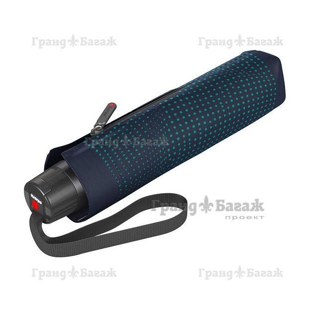 Зонт Knirps механический T.050 Medium Manual DIFFERENCE NAVY ECOREPEL 95 3050 8428 фото 2