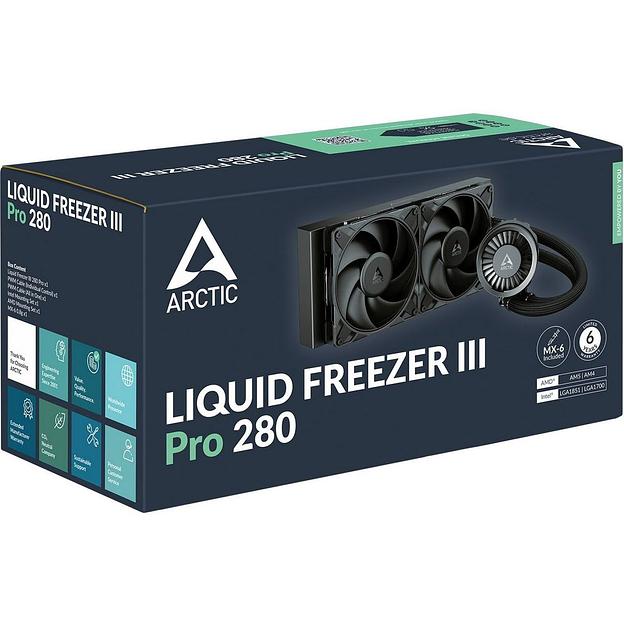 Жидкостная система охлаждения Arctic Cooling Liquid Freezer III Pro 280 Multi Compatible All-In-One CPU Water Cooler (ACFRE00179A) фото 6