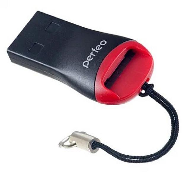 Perfeo Card Reader Micro SD, (PF-VI-R007) (PF_4256) фото 1