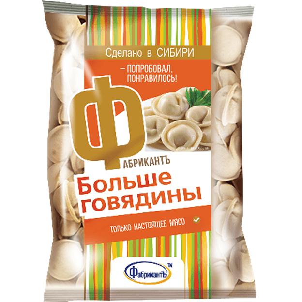 Пельмени ФабрикантЪ «Больше говядины» ОПТ фото 1