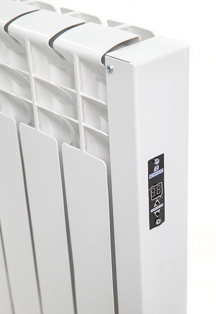 Электрический радиатор (обогреватель) «Normand» 8 узкий ОПТ фото 3