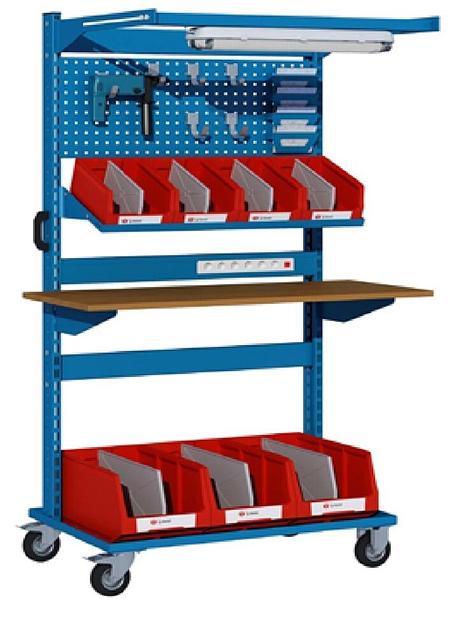 Тележка подкатная 1986х1000, экран, освещение фото 1