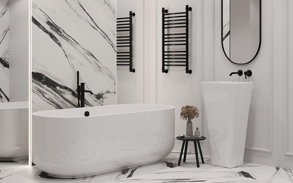 Ванна овальная отдельностоящая ESSE «NEVIS» ОПТ фото 2