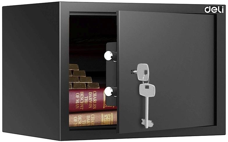Сейф Deli ET561 ключевой фото 1