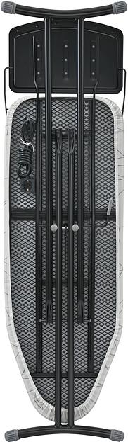 Гладильная доска Starwind SW-IB1248 122x43см рег.высот. черный/белый фото 2